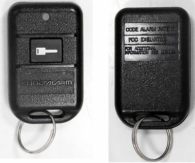 Code Alarm ELVATCC Remote Start CAR Transmitter 1 Button Key Fob GOH-PCMINI