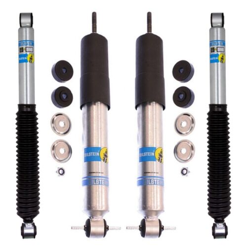 Bilstein 5100 0-2" Front, 0-1" Rear Lift Shocks 2016-19 for Nissan Titan XD 5.0L - Picture 1 of 1