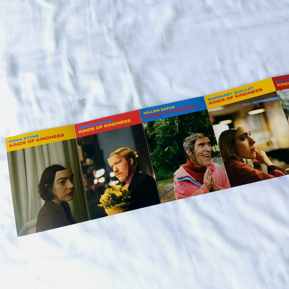 KINDS OF KINDNESS official promo postcards set (2024 movie, Emma Stone) - Image 3 of 4