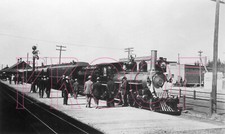Denver & Rio Grande (D&RG) Engine 168 Presidential Train at Montrose- 8x10 Photo