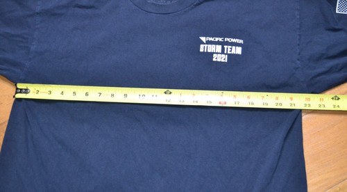 T-shirt manica lunga uomo Pacific Power Bigfoot IBEW PNW Storm Team 2021 XL - Foto 10 di 15