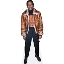 A$AP Rocky (Fur Coat) Life Size Cutout