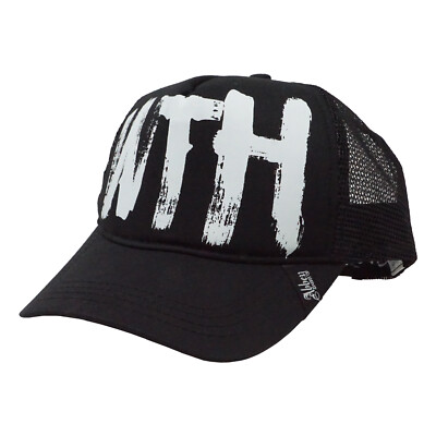 ABBEY DAWN AVRIL LAVIGNE WHAT THE HELL SNAPBACK HAT BLACK WITH WHITE