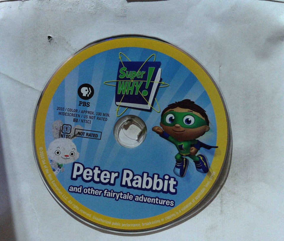 Super WHY! - Peter Rabbit and Other Fairytale Adventures DVD [VG] | eBay