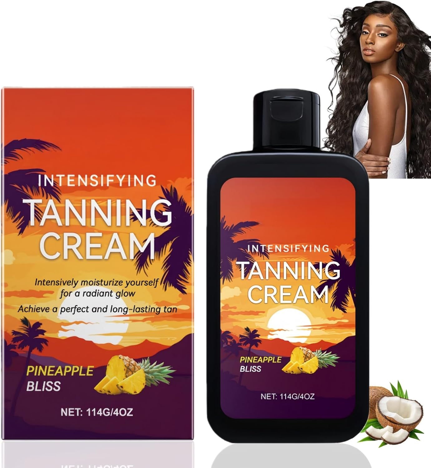 Intensifying Tanning Cream, Sunbed Tanning Accelerator, Extreme Intensifying Tan