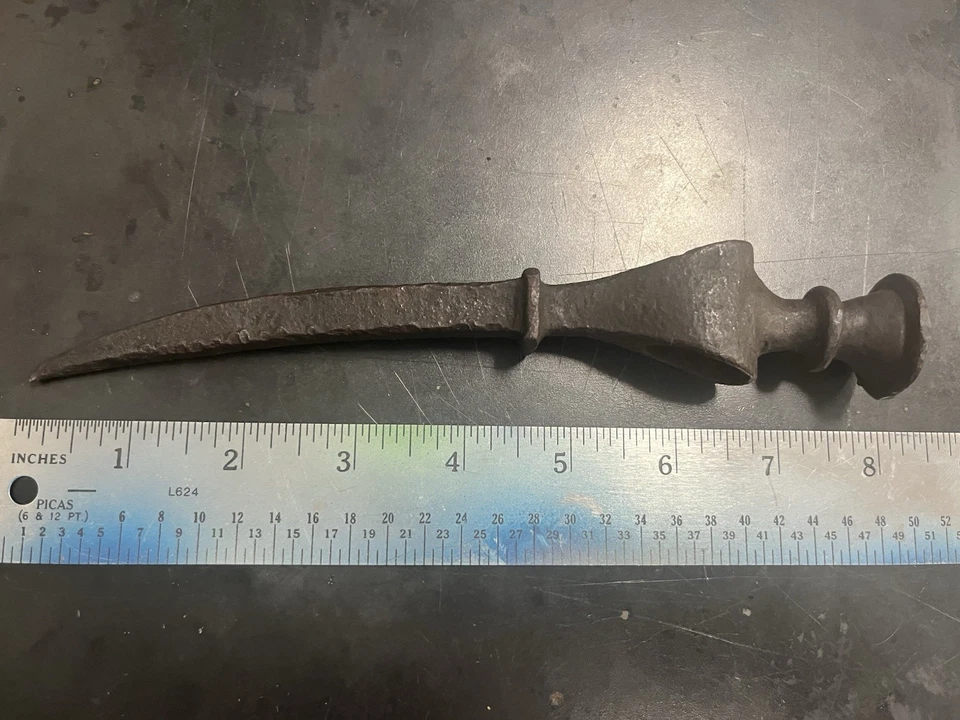 古董波兰有翼轻骑兵Nadziak战争锤Obuch Obuszek — 第 3/3 张图片