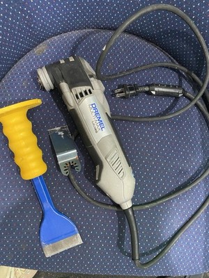 Multi-tool Dremel Multimax MM45 With Quick lock comes with a blade and chisel