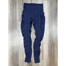 Sweetflexx High Rise Pockets Navy Resistance Leggings NWOT - 4