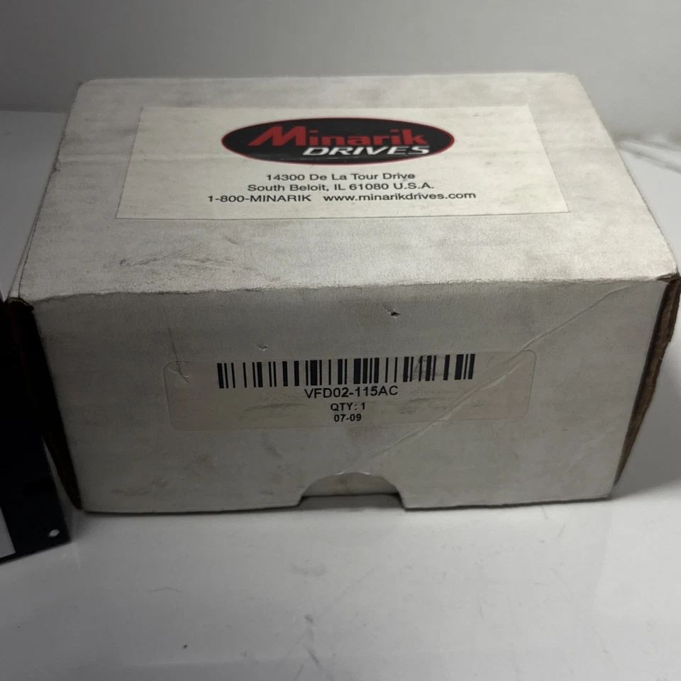 NIB VFD02-115AC Minarik Drives Drives, VFD Series Drive, AC, 1/4HP, 115VAC, 1PH, - Image 2 of 4