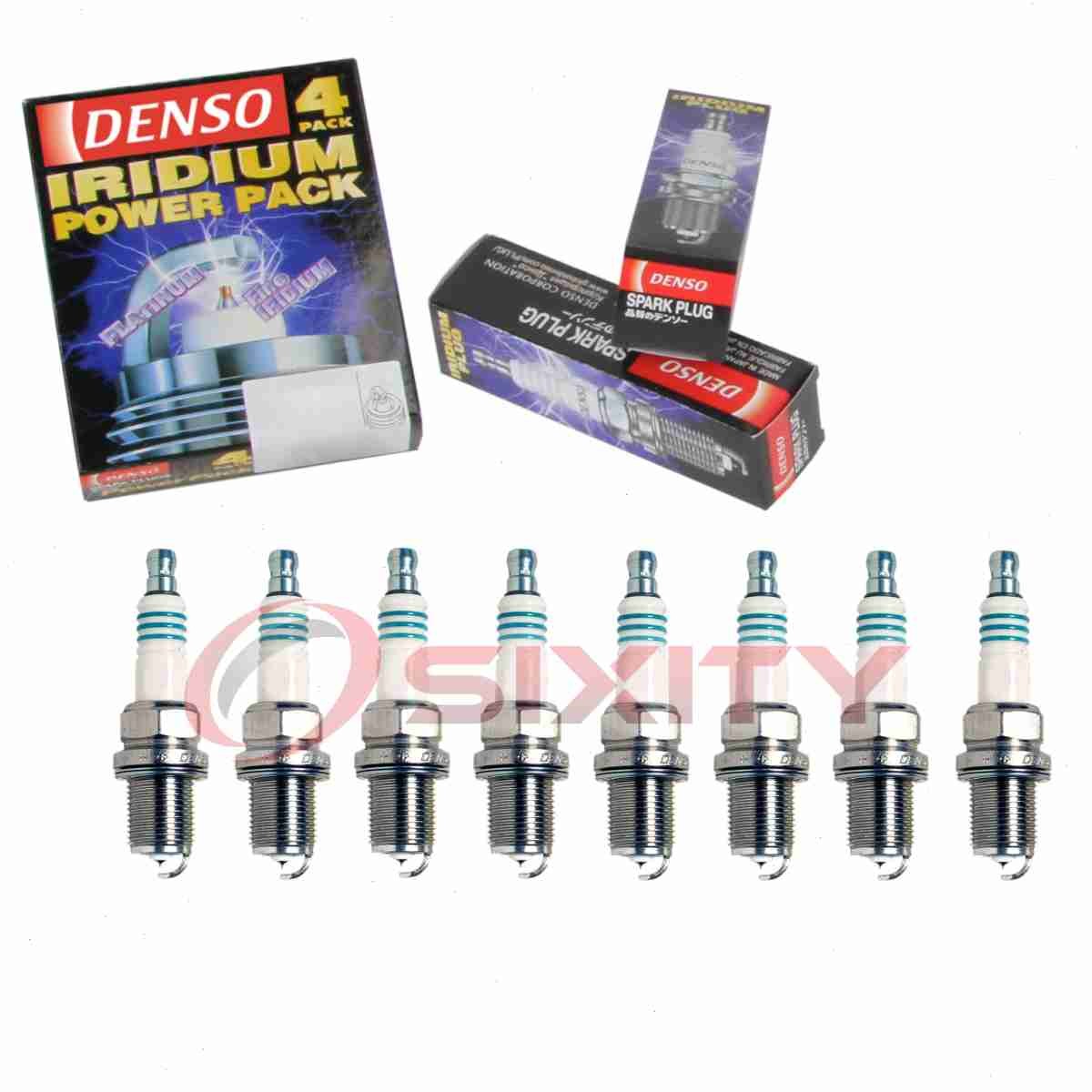 8 pc Denso Iridium Power Spark Plugs for 2007-2010 Volvo S80 4.4L V8 uu