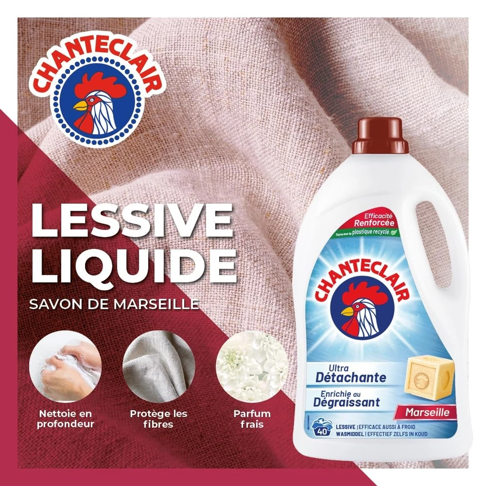 - Marseille Concentrated Liquid Laundry Enriched with Ultra Detacha Degreaser... - Image 2 of 4