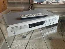MARANTZ CD6002 Stereo Compact Disc Player Silver Brushed Metal, remote
