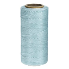 150D Waxed Thread 284 Yards Polyester Leather Sewing Waxed String Dark Blue