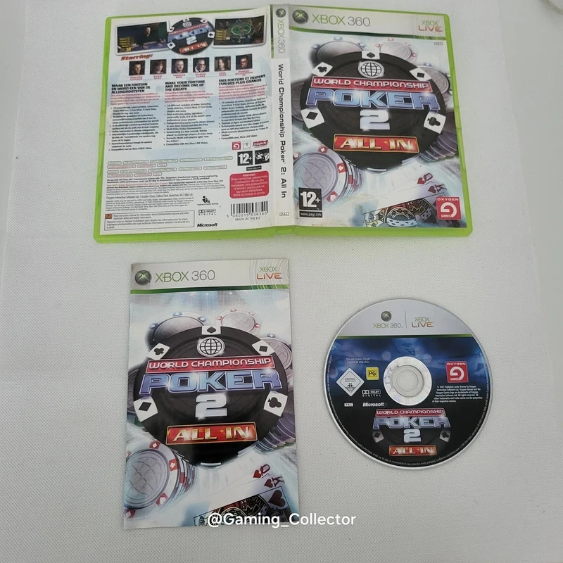 World Championship poker 2 All In : Jeu complet pour Xbox 360 en VF