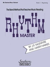 Rhythm Master-Book 1 (Beginner) : Clarinet Bass Clarine -  NEW Harry Haines 1993