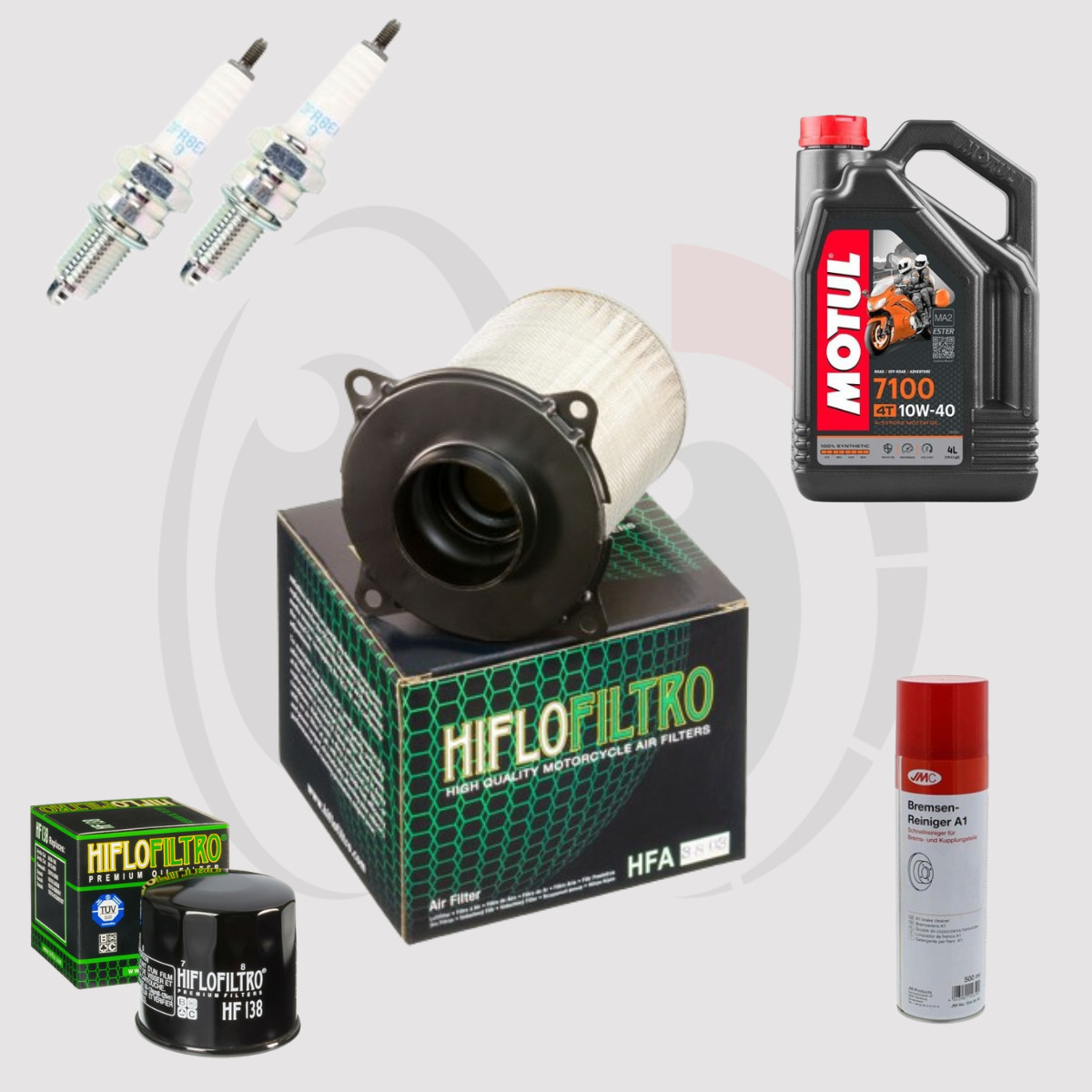 Kit Entretien VZ 800 Marauder 1997-2003 avec Huile Motul 710 2T 4L