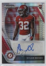 2021 Panini Prizm Draft Picks Hyper Dylan Moses #DPA-DMO Auto 1pf0