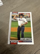 Shad Mayfield 2026 Topps Series 1 Baseball #FP-1 First Pitch Texas Rangers