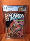 UNCANNY X-MEN #201 (1986) CGC Graded 9.0 ~ WHITE Pages 1st Baby Nathen Summers
