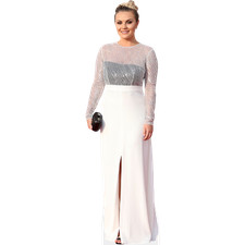 Chanel Cresswell (White Dress) Mini Size Cutout