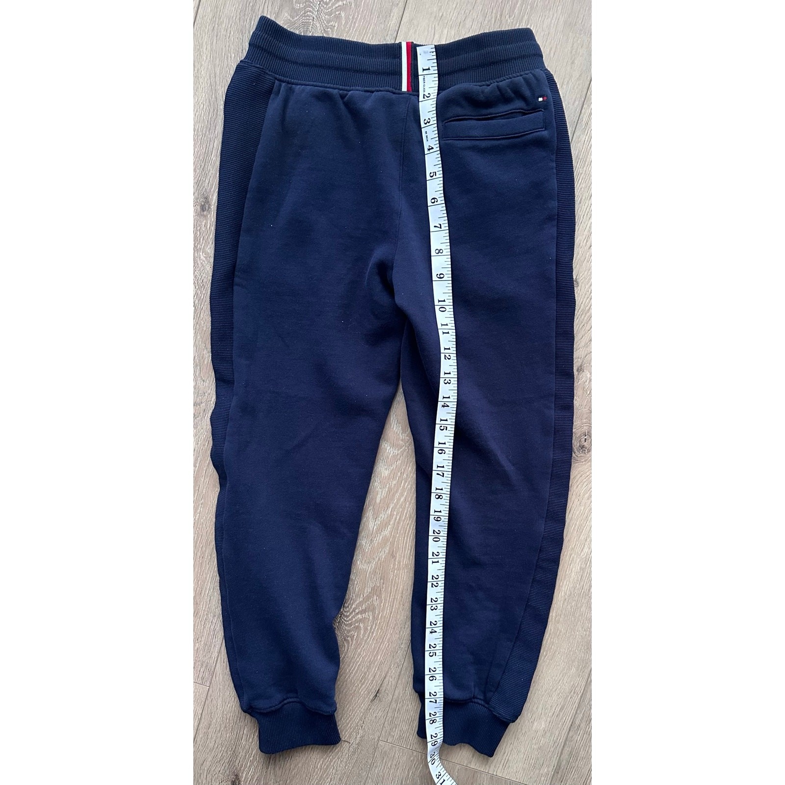 Tommy Hilfiger  Boys Essential Soft Fleece Elevated Joggers Small 8 image 7