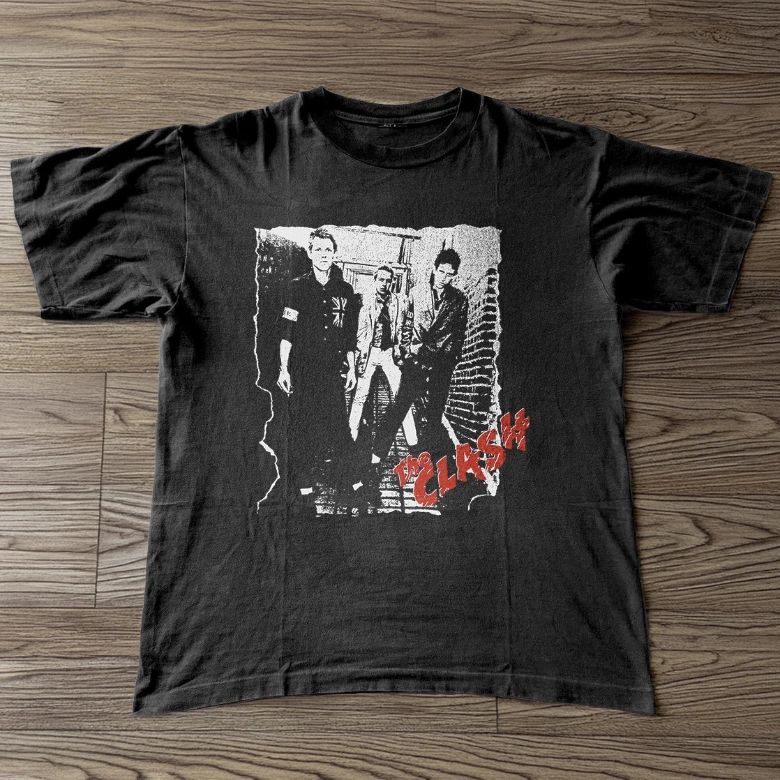 vintage clash shirt products for sale | eBay