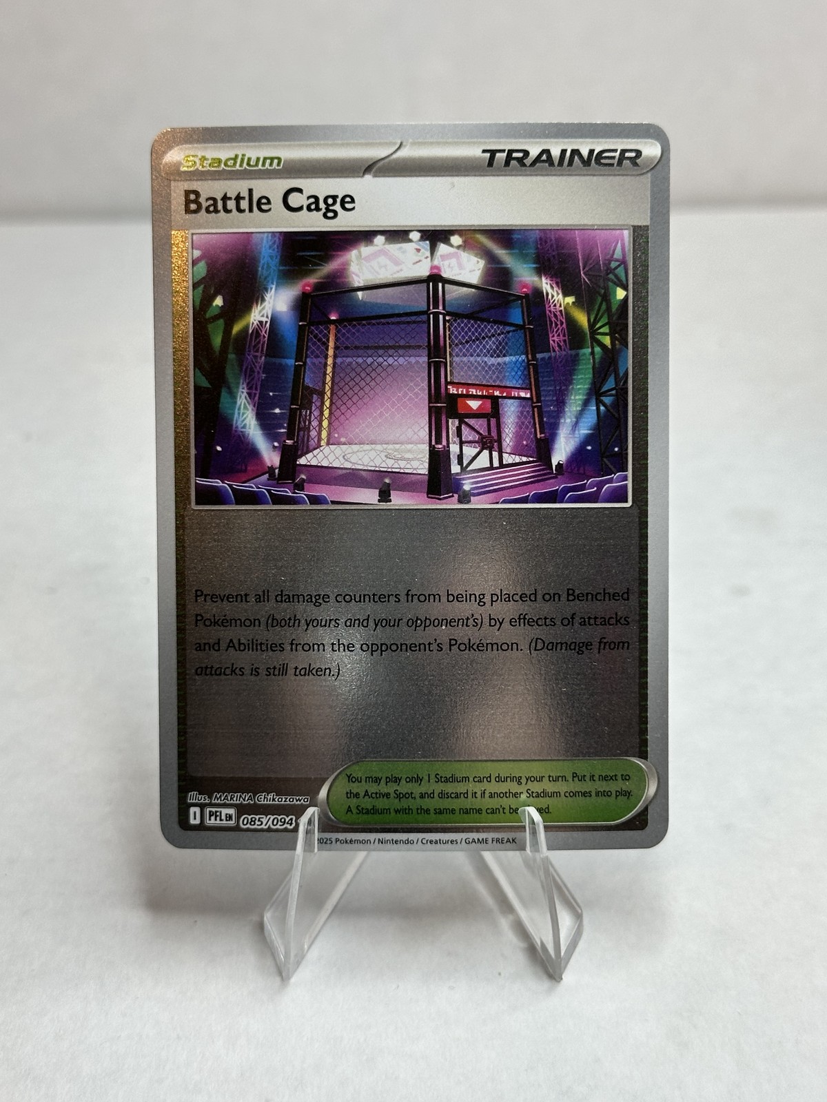 Phantasmal Flames #085/094 Battle Cage Reverse Holo