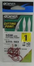 Owner 5111-103 SSW Forged Hook UpEye Rev Bend...