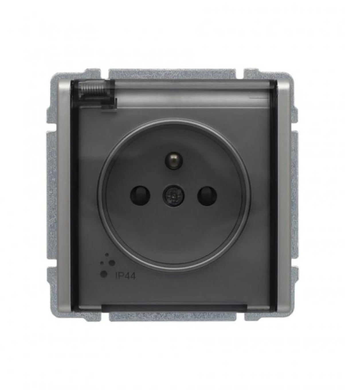 Splashproof Socket with/u IP44 with Trims KOS66 664039