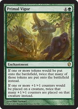 MTG Primal Vigor, Moderate Play, English Commander 2013