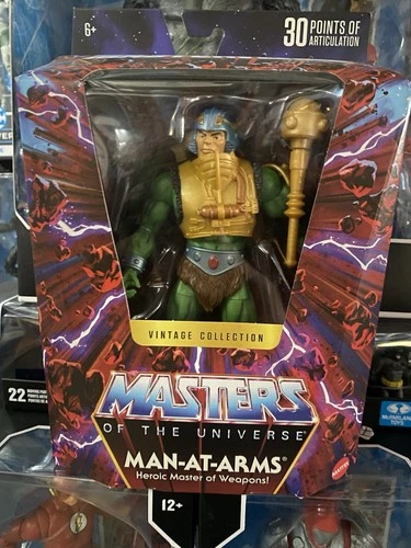 MOTU Masters of The Universe Masterverse Vintage Collection MAN-AT-ARMS Figure
