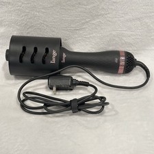 L ange Hair Le Volume 2 in 1 Volumizing Brush Dryer Black Rose Gold 75 mm
