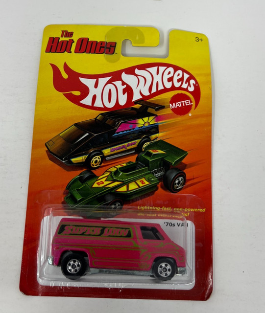 Hot Wheels The Hot Ones '70s Super Van Pink Pearl Fuchsia 2011 BW Blackwall