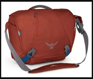 Osprey Flapjack Courier Messenger Bag/ Laptop Carrier with Shoulder Strap EUC!