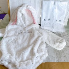 Bebé Niña Conejito Kigurumi Pijama Mameluco 100cm con Medias Disfraz Juegos con disfraces Japón