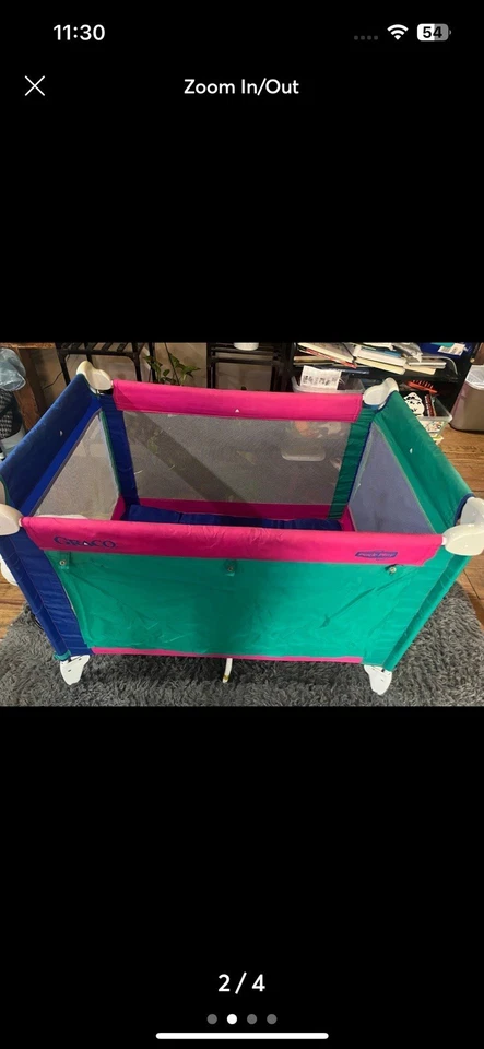 Pack deportivo vintage Graco N Play años 90 Foto 2 de 4