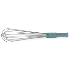 VOLLRATH 47092 Whip,14 in L,Aqua Handle 4KJJ3