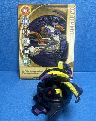 Bakugan Battle Brawlers Darkus Perceval 630g + Card