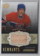 2018-19 Upper Deck Engrained Remnants Steve Shutt /100 Montreal Canadiens #R-SH
