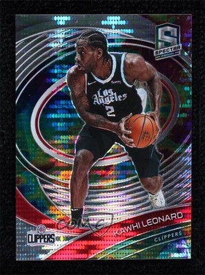 2020-21 Panini Spectra Celestial Prizm 76/99 Kawhi Leonard #97 hs9