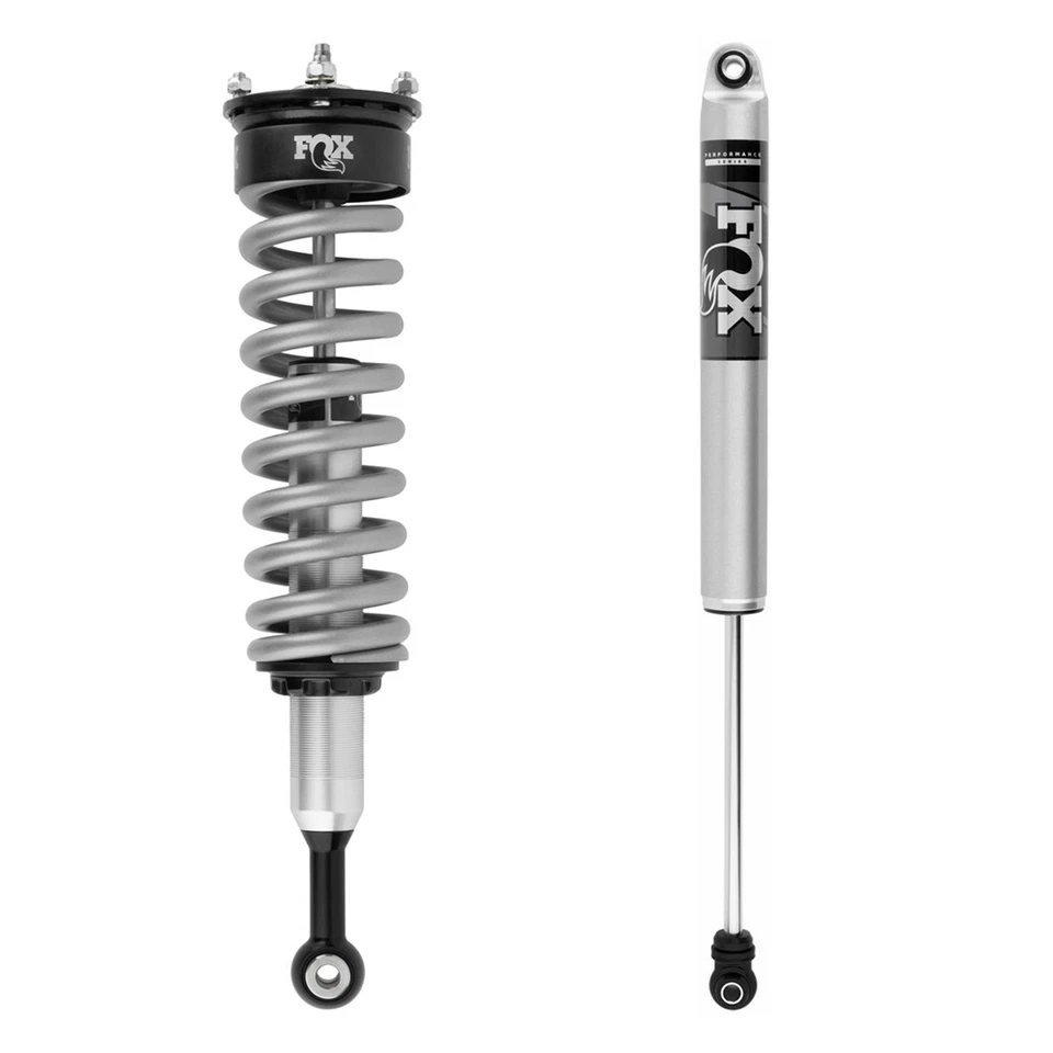 Juego de amortiguadores Fox Coil-Over & Smooth Body delanteros 2" traseros 1,5" para 05-15 Hilux tracción trasera 4x4 Foto 3 de 4