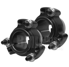 Set of 2 - Black 1-1/4" Bore Rear Wheel Hub Racing Go Kart Cart Drift Trike NEW