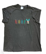 Vintage Disney Goofy embroidered Line T-shirt XL 46-48