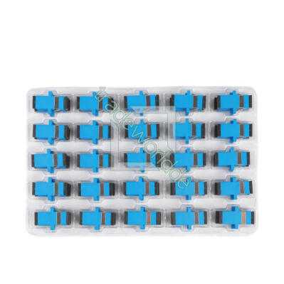 200x SC-SC Coupler Fiber Optic Connector Adapter SC UPC SM Flange Simplex