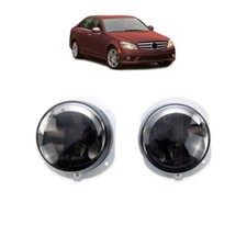 Nebelscheinwerfer Smoke Set kompatibel mit Mercedes E-Klasse W211 S211 Facelift 