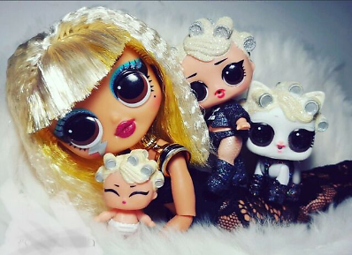 LOL REMIX OMG FULL FAMILY FAME BABY GOO-GOO QUEEN LIL PETS MEW-MEW Rare Limited - Picture 14 of 27