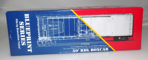 Kit de coche refrigerador americano HO Trains Blueprint Series 50' 1715 #WADX 3341 | Condition: Used