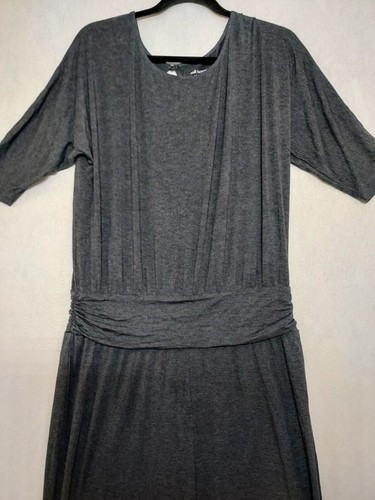 Tuta Morbida Dintorni Tg L Petite L Tasche Elasticizzata Maglia Toujours Char Grigio - Foto 11 di 22