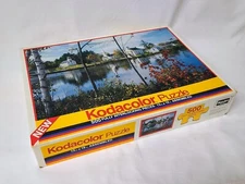 Vintage Kodacolor 500 PC Puzzle Rose Art Marlow New Hampshire 13X19 FACTORY SEAL