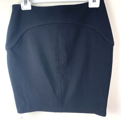 T by Alexander Wang Black Stretch Mini Skirt Size Medium | eBay